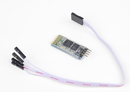 Bluetooth Module serial with 4 pins, 4-way cable and mounting WOR-0002