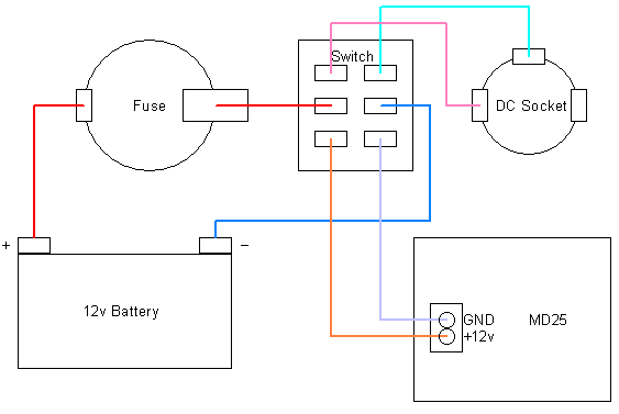 Power module wiring diagram
